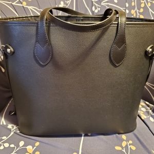 Black Daisy Rose Tote Bag